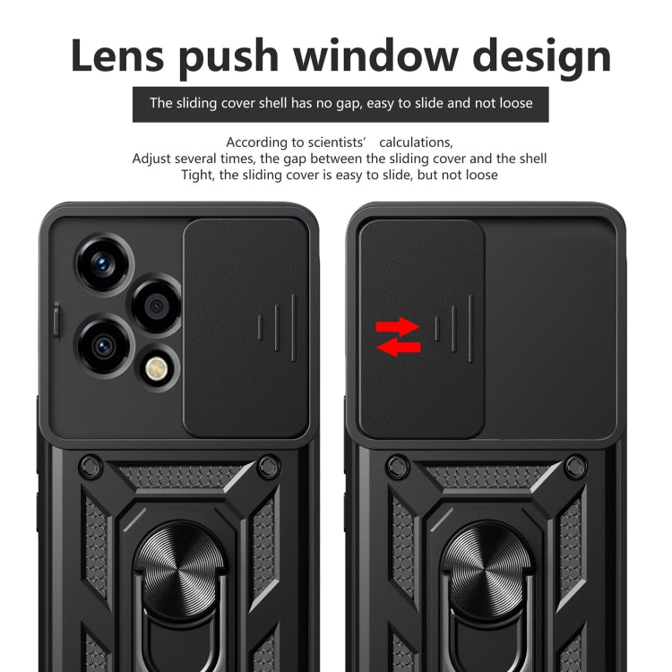 For Honor 200 Lite Global Sliding Camera Cover Design TPU+PC Phone Case(Gold) - free shipping - PMC TechLife - Order now!