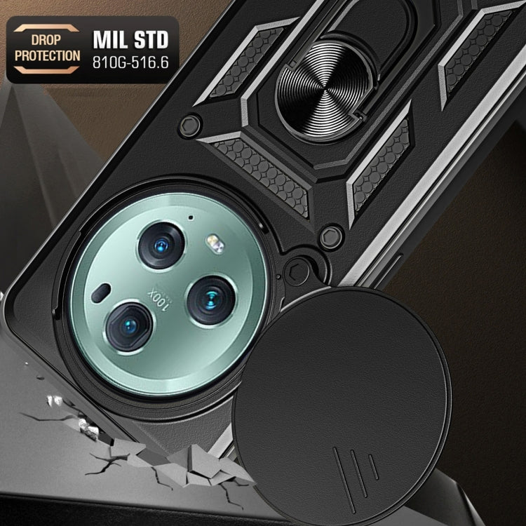 For Honor Magic5 Pro Sliding Camera Cover Design TPU+PC Phone Case(Silver) - free shipping - PMC TechLife - Order now!