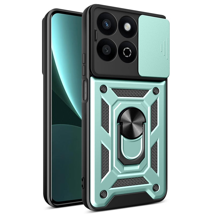 For Honor 200 Smart Sliding Camera Cover Design TPU+PC Phone Case(Green) - free shipping - PMC TechLife - Order now!