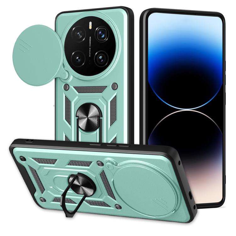 For Honor Magic7 Pro Sliding Camera Cover Design TPU+PC Phone Case(Green) - free shipping - PMC TechLife - Order now!