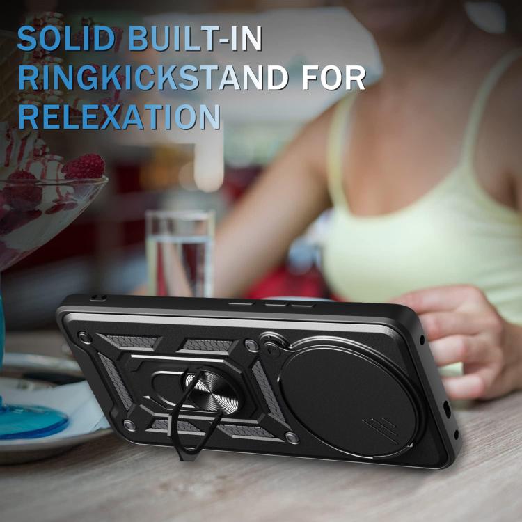 For Honor Magic7 Pro Sliding Camera Cover Design TPU+PC Phone Case(Gold) - free shipping - PMC TechLife - Order now!