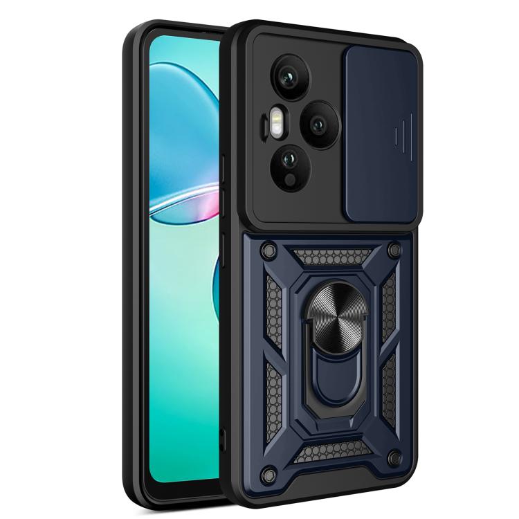 For Honor 400 Pro Global 160.8mm Sliding Camera Cover Design TPU+PC Phone Case(Blue) - free shipping - PMC TechLife - Order now!