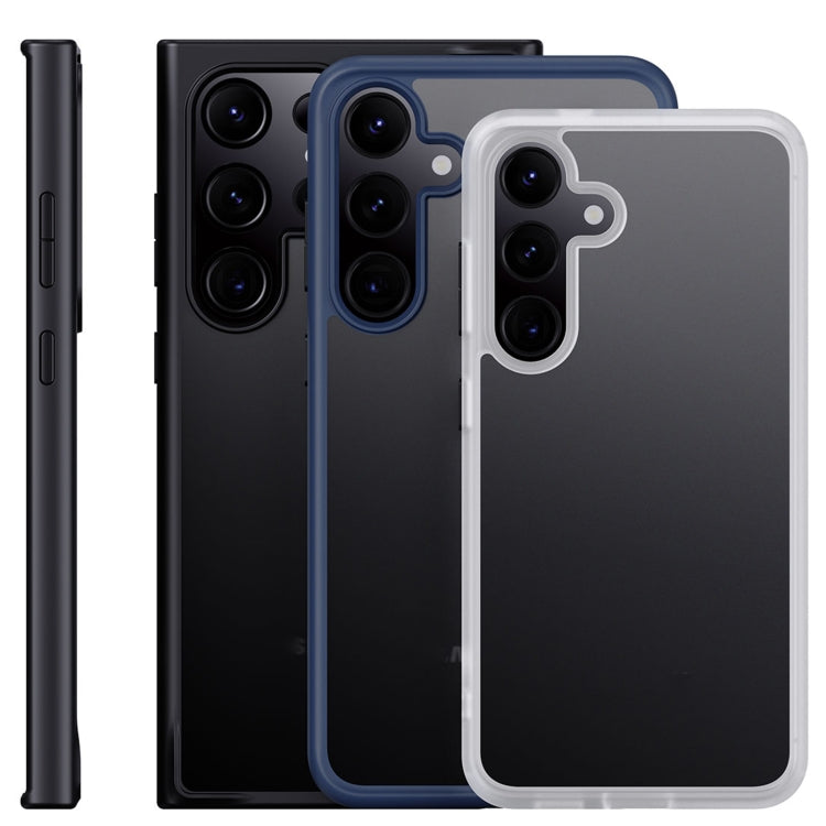 For Samsung Galaxy S24+ 5G Skin Series Frosted PC + TPU Phone Case(Blue) - Galaxy S24+ 5G Cases by PMC TechLife | Online Shopping South Africa | PMC TechLife
