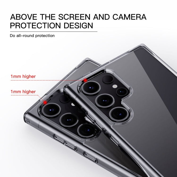 For Samsung Galaxy S24 5G Crystal Series PC + TPU Phone Case(Transparent) - Galaxy S24 5G Cases by PMC TechLife | Online Shopping South Africa | PMC TechLife