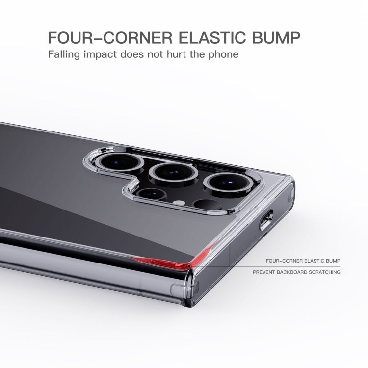 For Samsung Galaxy S24 5G Crystal Series PC + TPU Phone Case(Transparent) - Galaxy S24 5G Cases by PMC TechLife | Online Shopping South Africa | PMC TechLife
