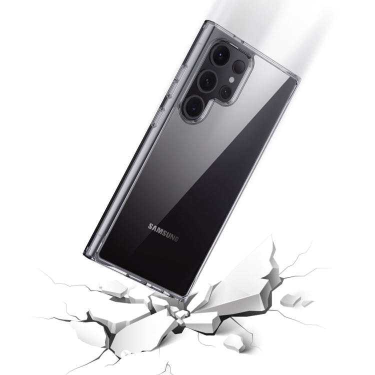 For Samsung Galaxy S24 5G Crystal Series PC + TPU Phone Case(Transparent) - Galaxy S24 5G Cases by PMC TechLife | Online Shopping South Africa | PMC TechLife