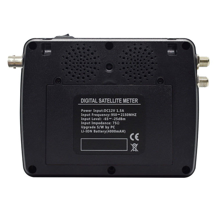 iBRAVEBOX V10 Finder Pro+ 4.3 inch Display Digital Satellite Meter Signal Finder, Support DVB-S/S2/S2X/T/T2/C AHD, Plug Type:UK Plug(Black) - Satellite Finder by PMC TechLife | Online Shopping South Africa | PMC TechLife | Buy Now Pay Later Mobicred