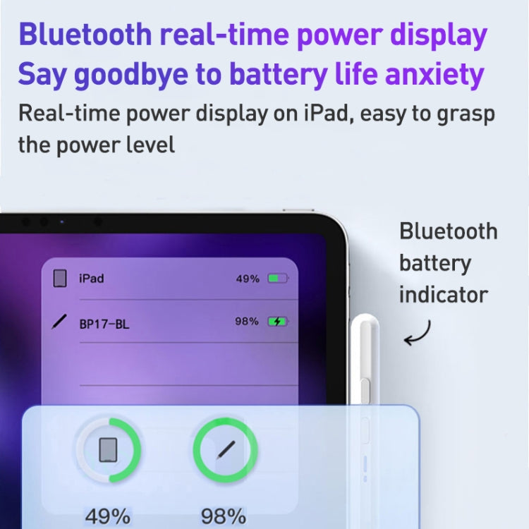 Lenovo ThinkPlus BP17-BL Magnetic Bluetooth Touch Capacitive Stylus Pen for iPad - free shipping - PMC Jewellery - Order now!