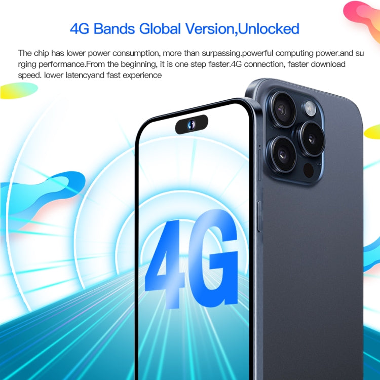 i15ProMax / U18, 3GB+32GB, 6.53 inch Face Identification Android 8.1 MTK6737 Quad Core, Network: 4G, OTG, Dual SIM(Blue) -  by PMC TechLife | Online Shopping South Africa | PMC TechLife