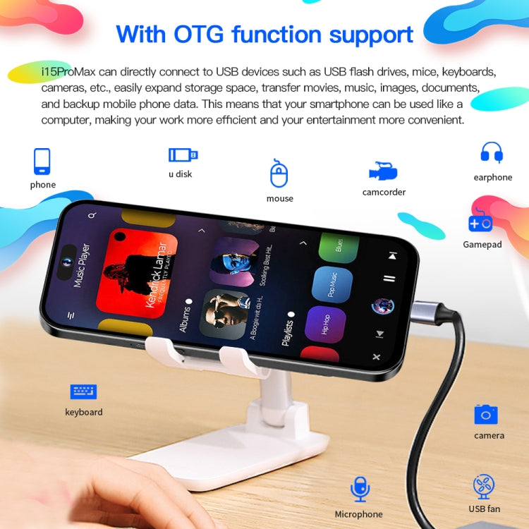 i15ProMax / U18, 3GB+32GB, 6.53 inch Face Identification Android 8.1 MTK6737 Quad Core, Network: 4G, OTG, Dual SIM(Blue) -  by PMC TechLife | Online Shopping South Africa | PMC TechLife