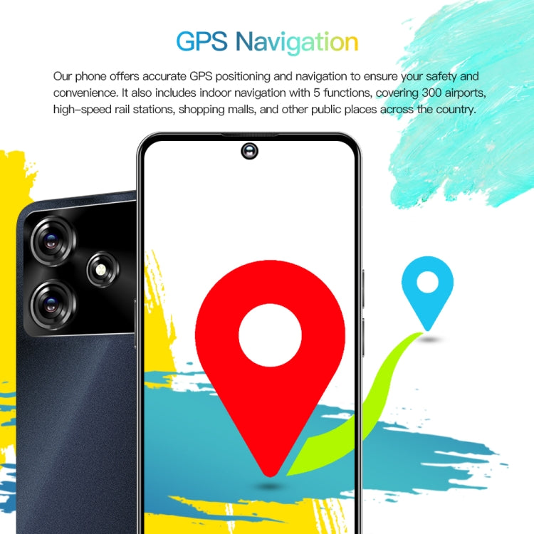 M6Pro / U30, 3GB+32GB, 6.53 inch Screen, Face Identification, Android 8.1 MTK6737 Quad Core, Network: 4G, OTG, Dual SIM(Black) -  by PMC TechLife | Online Shopping South Africa | PMC TechLife