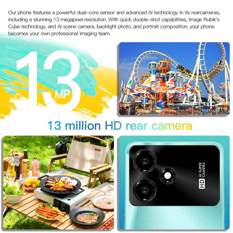 M6Pro / U30, 3GB+32GB, 6.53 inch Screen, Face Identification, Android 8.1 MTK6737 Quad Core, Network: 4G, OTG, Dual SIM(Black) -  by PMC TechLife | Online Shopping South Africa | PMC TechLife