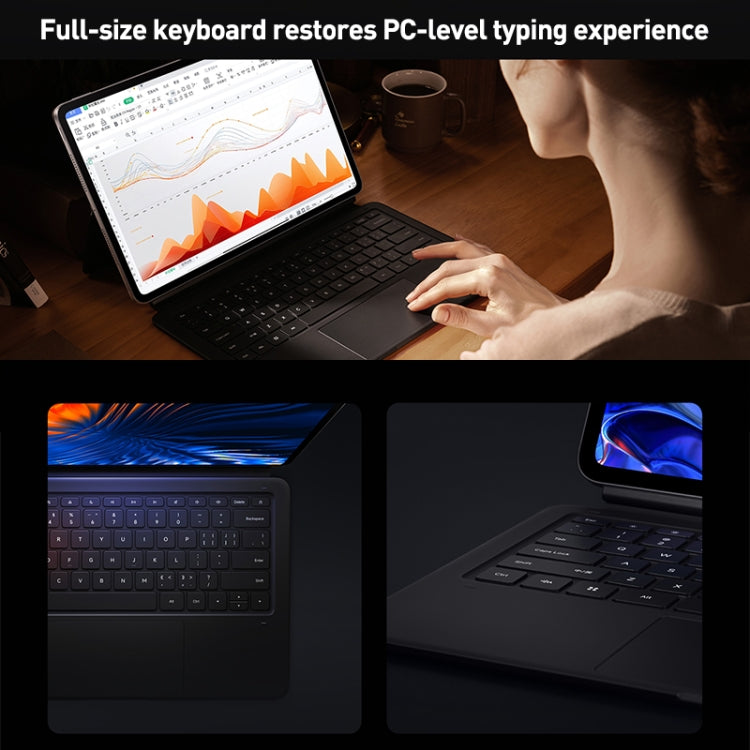 Original For Xiaomi Pad 6 Max 14 Intelligent Touch Pad Keyboard(Black) - free shipping - PMC TechLife - Order now!