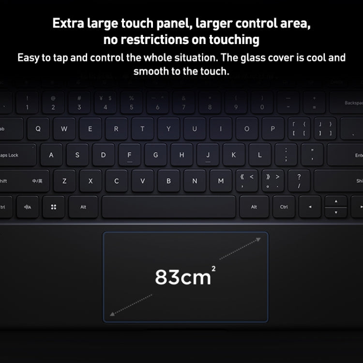 Original For Xiaomi Pad 6 Max 14 Intelligent Touch Pad Keyboard(Black) - free shipping - PMC TechLife - Order now!