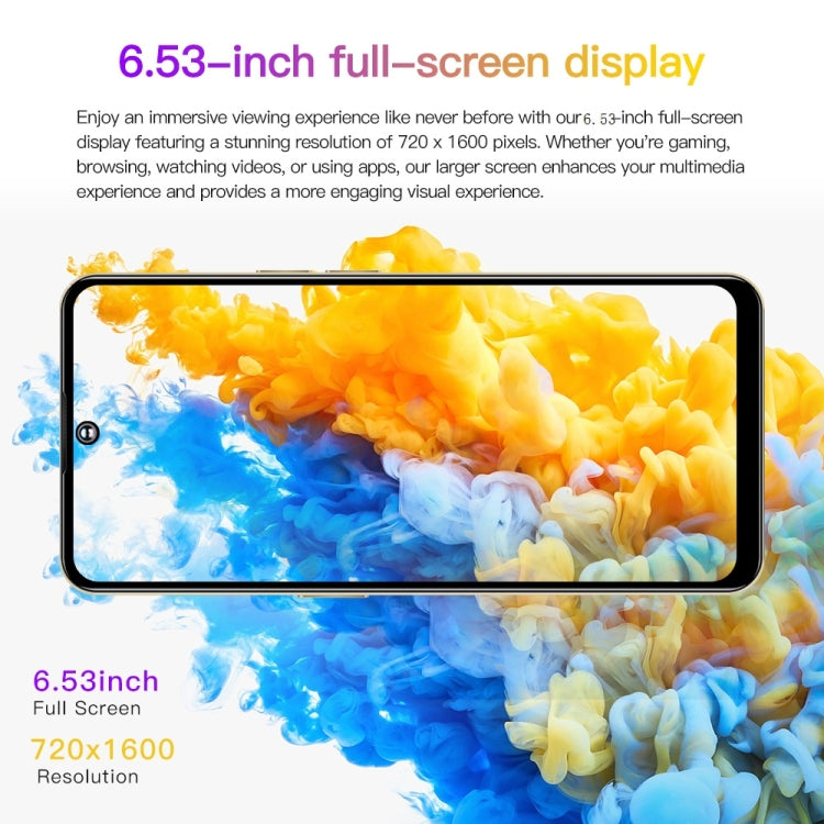 Reno10Pro+ / U22, 3GB+32GB, 6.53 inch Screen, Face Identification, Android 8.1 MTK6737 Quad Core, Network: 4G, OTG, Dual SIM(Yellow) -  by PMC TechLife | Online Shopping South Africa | PMC TechLife