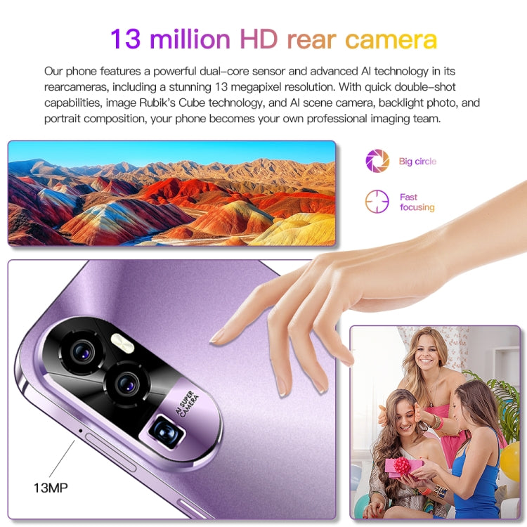 Reno10Pro+ / U22, 3GB+32GB, 6.53 inch Screen, Face Identification, Android 8.1 MTK6737 Quad Core, Network: 4G, OTG, Dual SIM(Yellow) -  by PMC TechLife | Online Shopping South Africa | PMC TechLife