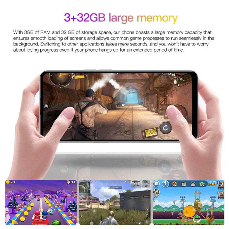 Reno10Pro+ / U22, 3GB+32GB, 6.53 inch Screen, Face Identification, Android 8.1 MTK6737 Quad Core, Network: 4G, OTG, Dual SIM(Yellow) -  by PMC TechLife | Online Shopping South Africa | PMC TechLife