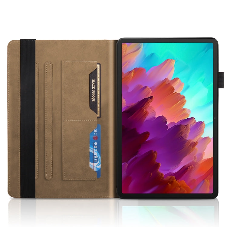 For Lenovo Tab P12 / Xiaoxin Pad Pro 12.7 2023 Life Tree Series Horizontal Flip Leather Tablet Case(Brown) - Lenovo by PMC TechLife | Online Shopping South Africa | PMC TechLife | Buy Now Pay Later Mobicred