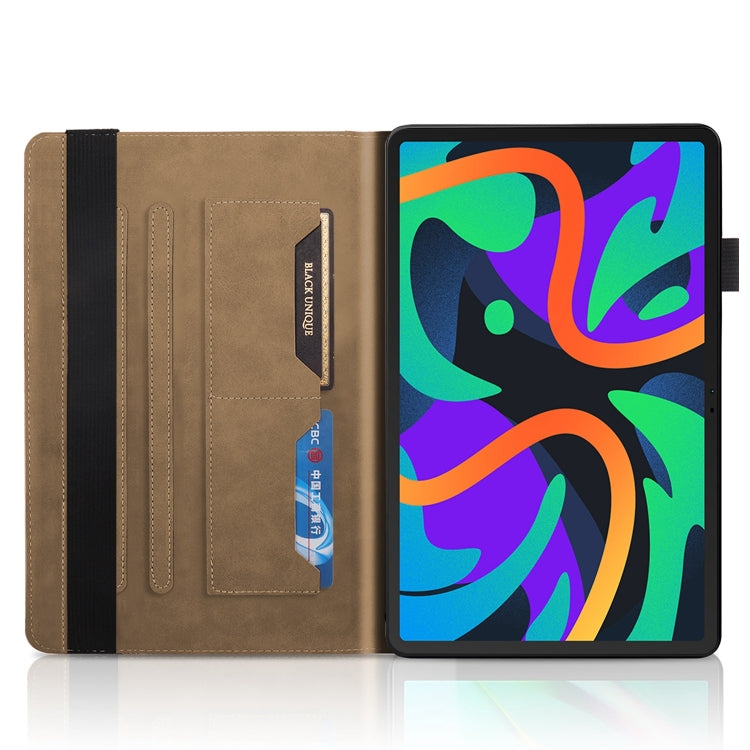 For Lenovo Tab M11 / Xiaoxin Pad 11 2024 Life Tree Series Horizontal Flip Leather Tablet Case(Brown) - Lenovo by PMC Jewellery | Online Shopping South Africa | PMC Jewellery | Buy Now Pay Later Mobicred