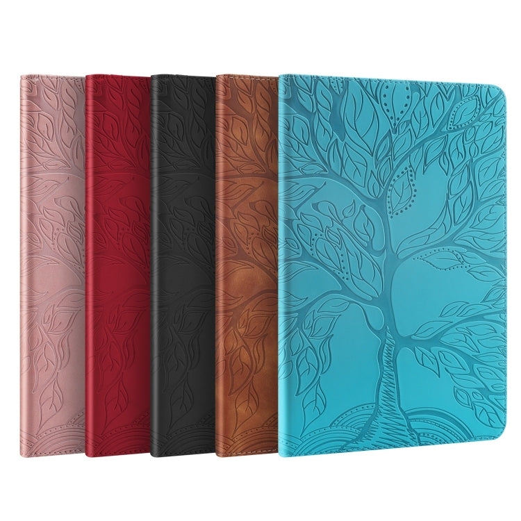 For Lenovo Tab M11 / Xiaoxin Pad 11 2024 Life Tree Series Horizontal Flip Leather Tablet Case(Rose Gold) - Lenovo by PMC Jewellery | Online Shopping South Africa | PMC Jewellery | Buy Now Pay Later Mobicred