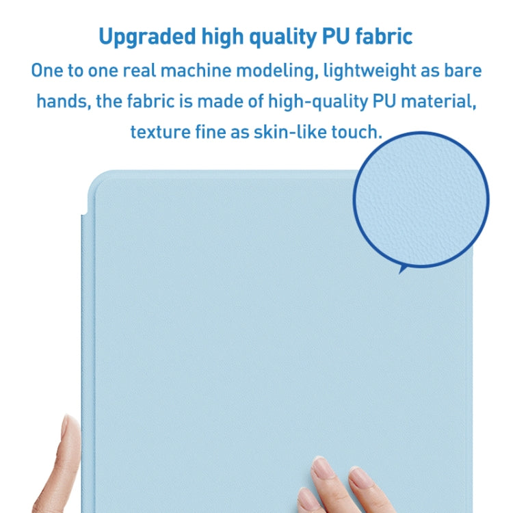 For iPad Air 11 2024 / iPad Pro 11 Detachable Magnetic Rotation Smart Leather Tablet Case(White) - iPad Pro 11 (2022/2021) Cases by PMC TechLife | Online Shopping South Africa | PMC TechLife | Buy Now Pay Later Mobicred