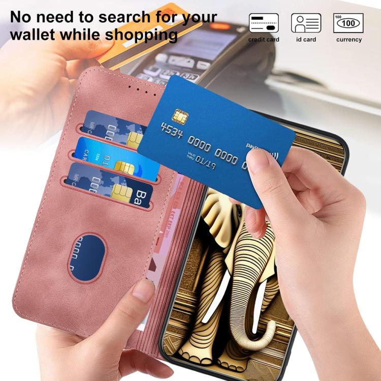 For iPhone 17 Air YX0060 Elephant Head Embossed Phone Leather Case with Lanyard(Pink) - free shipping - PMc TechLife - Order now!