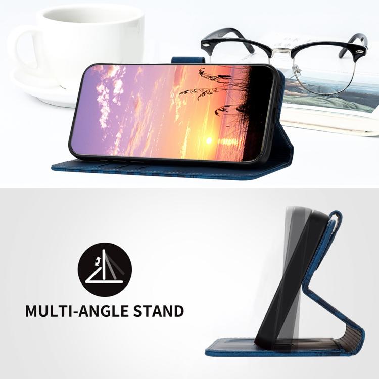For iPhone 17 Air YX0060 Elephant Head Embossed Phone Leather Case with Lanyard(Royal Blue) - free shipping - PMc TechLife - Order now!