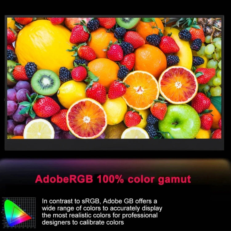 14 inch HDR 2560x1600P IPS Screen Portable Monitor(US Plug) - LCD Monitors by PMC TechLife | Online Shopping South Africa | PMC TechLife | Buy Now Pay Later Mobicred