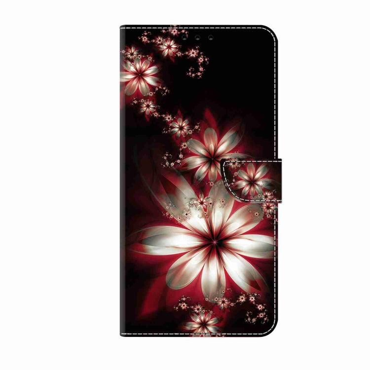 For Honor Magic5 Pro Crystal 3D Shockproof Protective Leather Phone Case(Fantastic Flower) - Honor Cases by PMC TechLife | Online Shopping South Africa | PMC TechLife | Buy Now Pay Later Mobicred