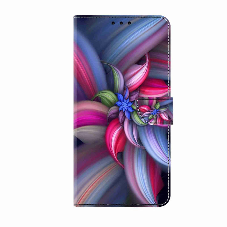 For Honor Magic5 Pro Crystal 3D Shockproof Protective Leather Phone Case(Colorful Flower) - free shipping - PMC TechLife - Order now!