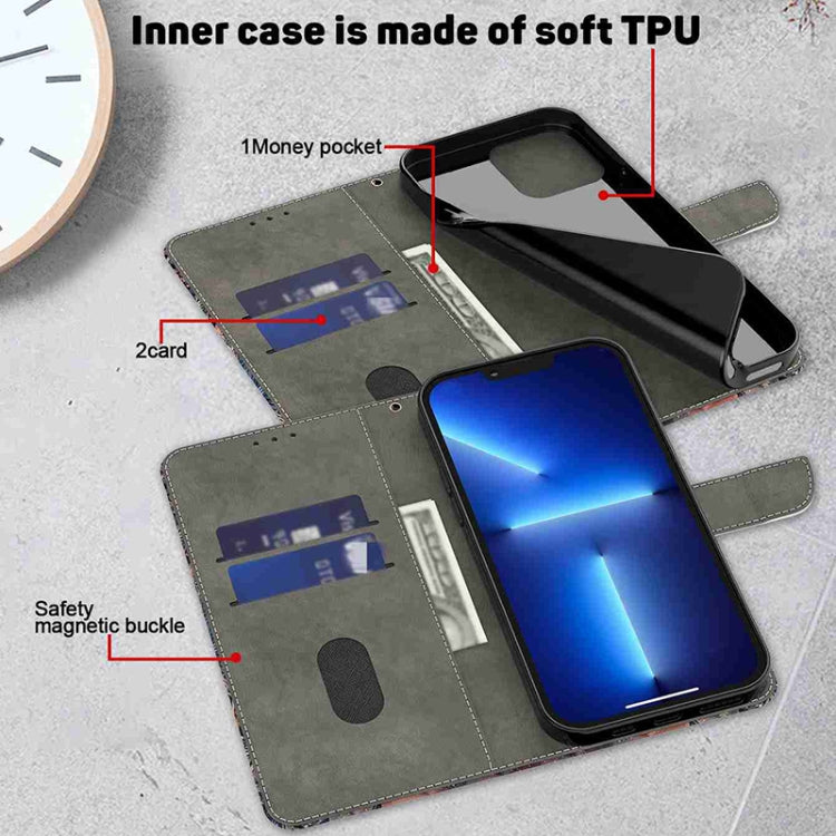 For Honor Magic6 Lite Crystal 3D Shockproof Protective Leather Phone Case(Purple Flower Butterfly) - Honor Cases by PMC TechLife | Online Shopping South Africa | PMC TechLife | Buy Now Pay Later Mobicred