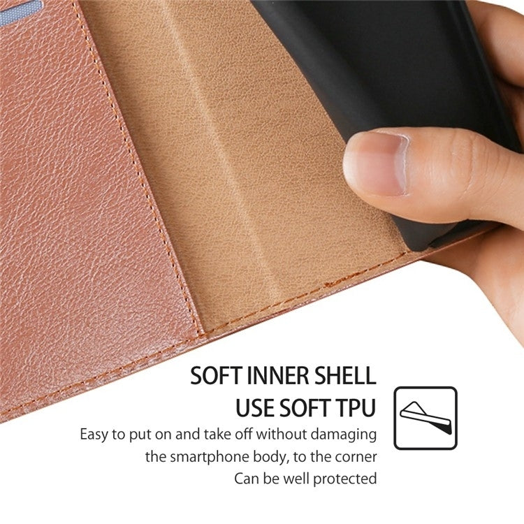 For Motorola Edge 5G 2024 Gloss Oil Solid Color Magnetic Leather Phone Case(Rose Gold) - Motorola Cases by PMC Jewellery | Online Shopping South Africa | PMC Jewellery | Buy Now Pay Later Mobicred