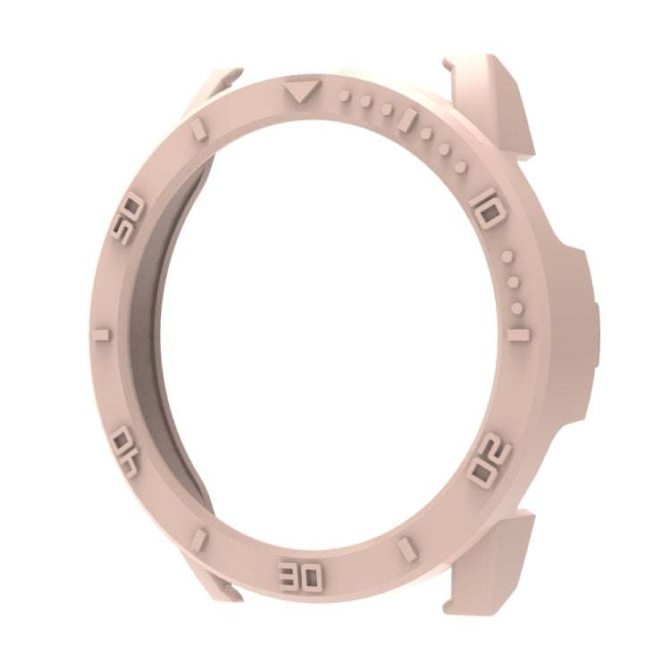 For Xiaomi Watch S3 Half Package Scale PC Watch Protective Case(Pink) - Watch Cases by PMC TechLife | Online Shopping South Africa | PMC TechLife