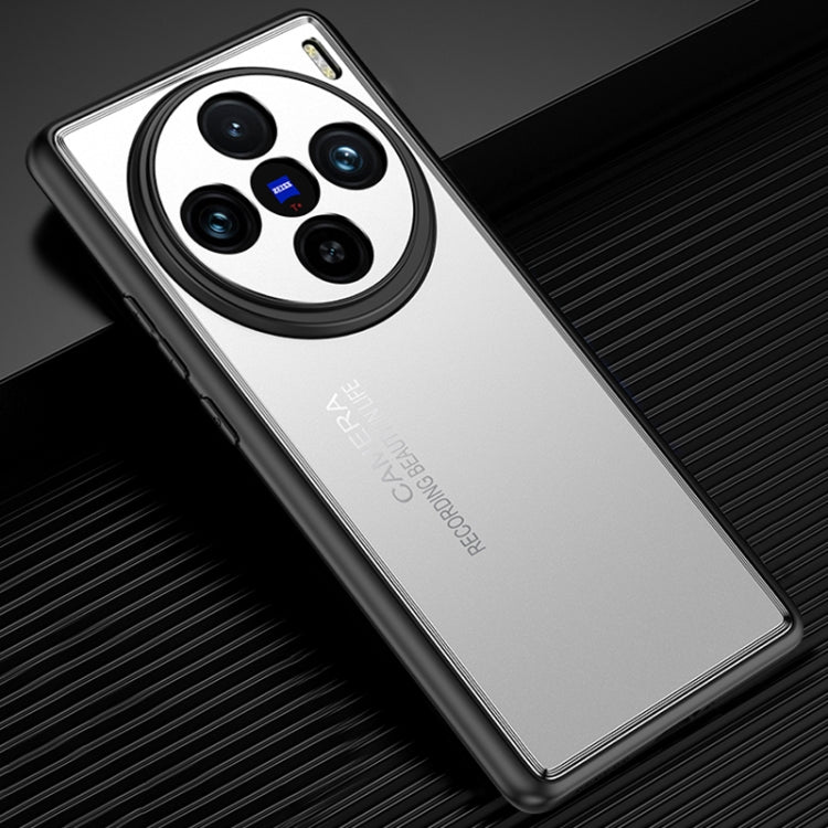 For vivo X100 Pro Frosted Metal Phone Case(Silver) - X100 Pro Cases by imak | Online Shopping South Africa | PMC TechLife