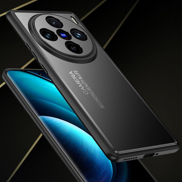 For vivo X100 Frosted Metal Phone Case(Gold) - free shipping - PMC TechLife - Order now!