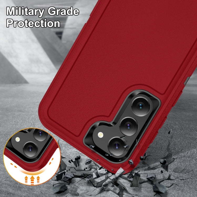 For Samsung Galaxy S24+ 5G / S25+ 5G Life Waterproof Rugged Phone Case(Red + Black) - free shipping - PMC Jewellery - Order now!