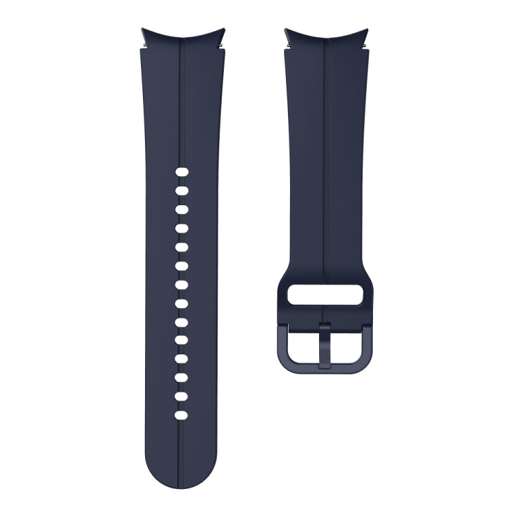 For Samsung Galaxy Watch 6 / 6 Classic Colorful Buckle Silicone Watch Band(Midnight Blue) - Watch Bands by PMC TechLife | Online Shopping South Africa | PMC TechLife