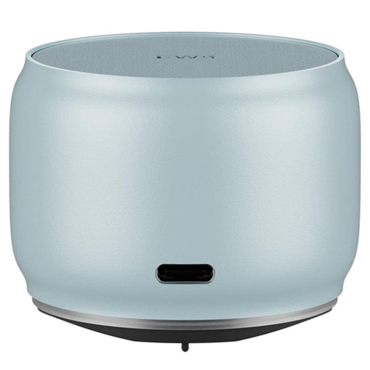 EWA A126 Mini Bluetooth 5.0 Bass Radiator Metal Speaker(Light blue) - Mini Speaker by EWA | Online Shopping South Africa | PMC Jewellery | Buy Now Pay Later Mobicred
