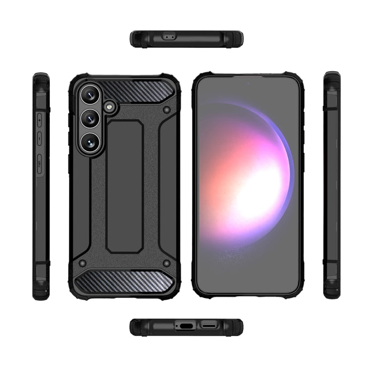 For Samsung Galaxy S24 5G Magic Armor TPU + PC Phone Case(Gold) - Galaxy S24 5G Cases by PMC TechLife | Online Shopping South Africa | PMC TechLife