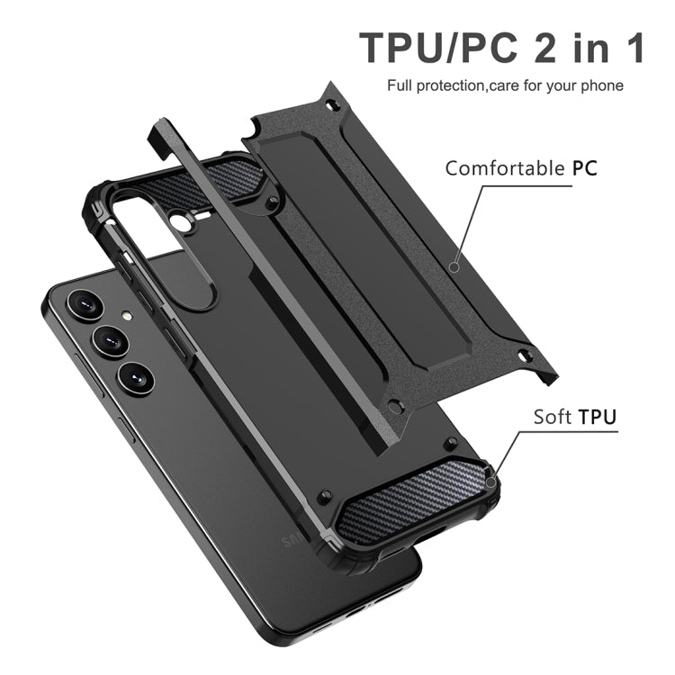 For Samsung Galaxy S24 Ultra 5G Magic Armor TPU + PC Phone Case(Rose Gold) - Galaxy S24 Ultra 5G Cases by PMC TechLife | Online Shopping South Africa | PMC TechLife