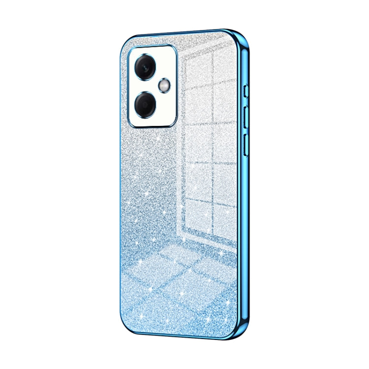 For Xiaomi Redmi Note 12R Pro Gradient Glitter Powder Electroplated Phone Case(Blue) - free shipping - PMC TechLife - Order now!