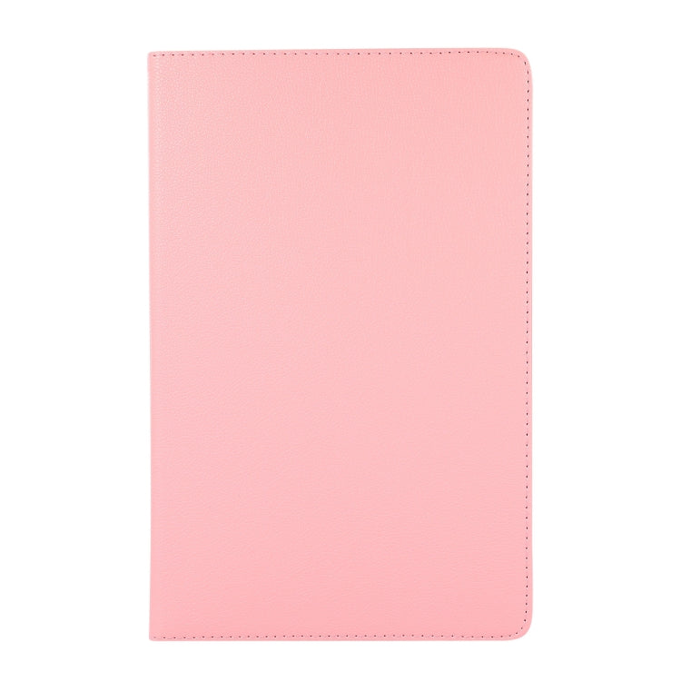 For Lenovo Tab M11 / Xiaoxin Pad 11 2024 360 Degree Rotation Litchi Texture Leather Tablet Case(Pink) - Lenovo by PMC Jewellery | Online Shopping South Africa | PMC Jewellery | Buy Now Pay Later Mobicred