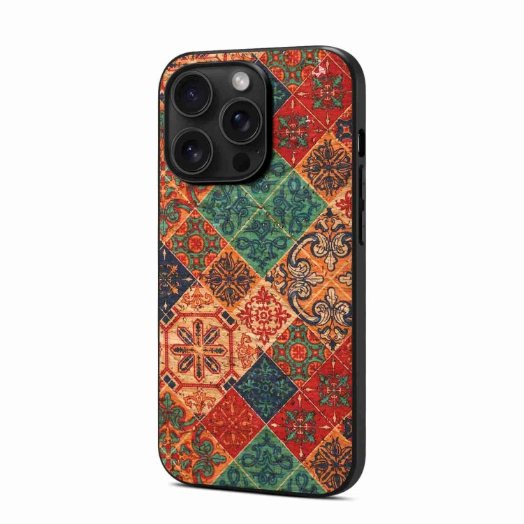 For iPhone 15 Pro Max Four Seasons Flower Language Series TPU Phone Case(Winter Blue) - iPhone 15 Pro Max Cases by PMC TechLife | Online Shopping South Africa | PMC TechLife | Buy Now Pay Later Mobicred