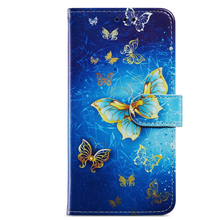 For Blackview A53 Pro Painted Pattern Horizontal Flip Leather Phone Case(Butterfly) - More Brand by PMC TechLife | Online Shopping South Africa | PMC TechLife