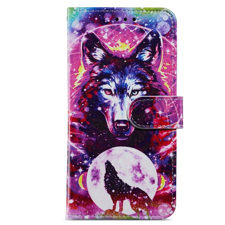 For Blackview A53 Pro Painted Pattern Horizontal Flip Leather Phone Case(Wolf Totem) - More Brand by PMC TechLife | Online Shopping South Africa | PMC TechLife | Buy Now Pay Later Mobicred