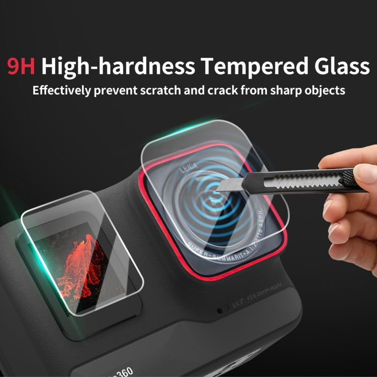 For Insta360 Ace Pro Sunnylife 3 in 1 Rear & Front Screen Lens Explosion proof Film(1 Set) - Protective Film & Stickers by Sunnylife | Online Shopping South Africa | PMC TechLife | Buy Now Pay Later Mobicred