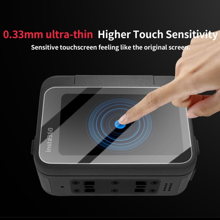 For Insta360 Ace Pro Sunnylife 3 in 1 Rear & Front Screen Lens Explosion proof Film(2 Sets) - Protective Film & Stickers by Sunnylife | Online Shopping South Africa | PMC TechLife | Buy Now Pay Later Mobicred