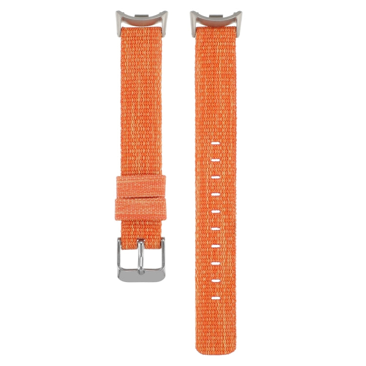 For Xiaomi Mi Band 8 Nylon Canvas Watch Band(Orange) - free shipping - PMc TechLife - Order now!