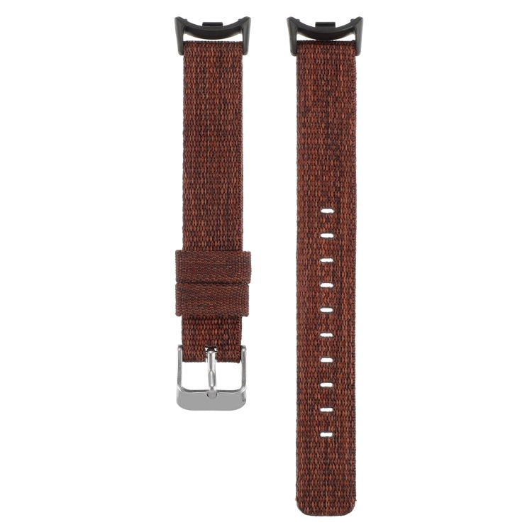 For Xiaomi Mi Band 8 Nylon Canvas Watch Band(Wine Red) - free shipping - PMc TechLife - Order now!