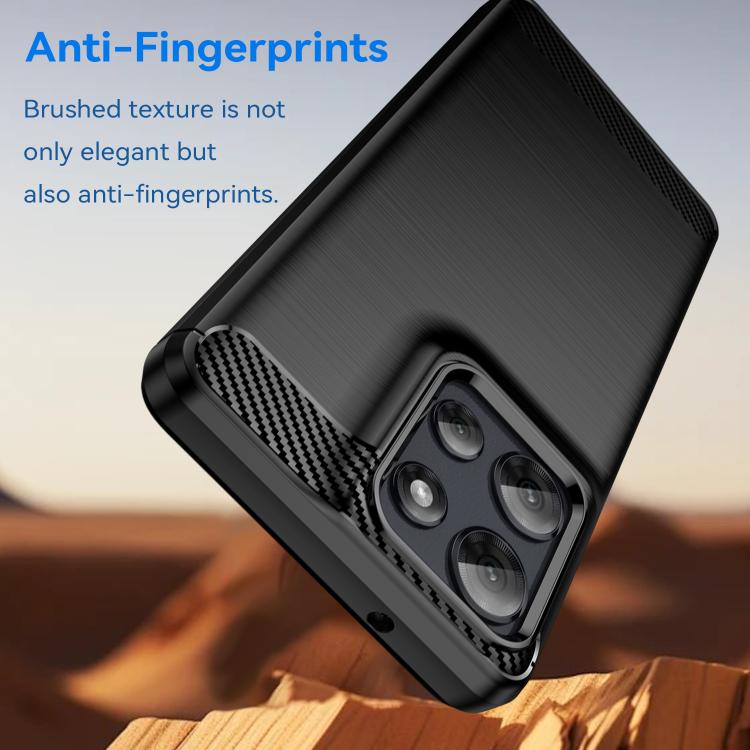 For Motorola Moto G Power 2025 Carbon Fiber Brushed Texture TPU Phone Case(Black) - free shipping - PMC TechLife - Order now!